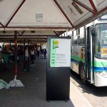Terminais de integração recebem placas sinalizadoras - Fotos: Lindivaldo Ribeiro  Agência Aracaju de Notícias