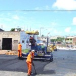 Avenida Visconde de Maracaju já começou a ser recapeada - Fotos: Wellington Barreto  Agência Aracaju de Notícias