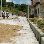 Mais uma rua no bairro Santos Dumont está sendo pavimentada - Fotos: Wellington Barreto  Agência Aracaju de Notícias