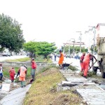 Avenida Canal 4 no Augusto Franco recebe limpeza e recapeamento - Fotos: Wellington Barreto  Agência Aracaju de Notícias