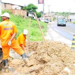 Rua do bairro Lamarão recebe drenagem e recuperação asfáltica - Fotos: Wellington Barreto  Agência Aracaju de Notícias