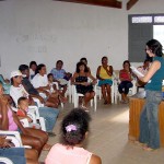 Pais de alunos do Santa Maria discutem sobre o Bolsa Escola Cidade Criança - Fotos: Abmael Eduardo  Agência Aracaju de Notícias