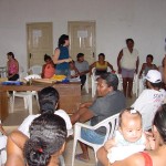 Pais de alunos do Santa Maria discutem sobre o Bolsa Escola Cidade Criança - Fotos: Abmael Eduardo  Agência Aracaju de Notícias