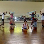 Alunas da rede municipal treinam em sala de dança da UFS	 - Fotos: Walter Martins  Agência Aracaju de Notícias
