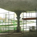 Parte superior da Ponte do Imperador já está sendo recuperada - Fotos: Wellington Barreto  Agência Aracaju de Notícias