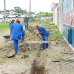 Drenagem e pavimentação de ruas do Veneza I estão em andamento - Fotos: Abmael Eduardo  Agência Aracaju de Notícias