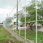 Reurbanização do campo de futebol do Anchietão será concluída em novembro - Fotos: Abmael Eduardo  Agência Aracaju de Notícias