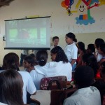 Alunos do Santa Maria participam de evento cultural na escola Laonte Gama - Foto: Walter Martins  Agência Aracaju de Notícias