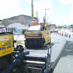 Mais um trecho da avenida Visconde de Maracaju está sendo recapeado hoje - Fotos: Wellington Barreto  Agência Aracaju de Notícias