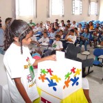 Crianças da rede municipal de ensino elegem prefeito mirim de Aracaju - Fotos: Wellington Barreto  AAN