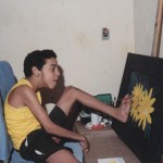 Averaldo Júnior expõe suas pinturas na “Álvaro Santos” - Foto: Divulgaçao