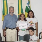 Prefeito em exercício entrega diplomas às novas autoridades mirins de Aracaju - Fotos: Abmael Eduardo  AAN