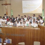 Autoridades mirins visitam Prefeitura de Aracaju e Câmara de Vereadores - Fotos: Abmael Eduardo  AAN