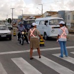 SMTT participa das comemorações do Dia das Crianças na Sementeira - Fotos: Lindivaldo Ribeiro  AAN