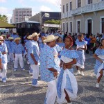 Turista elogia as atividades realizadas por mães e crianças assistidas pelo PETI - Fotos: Abmael Eduardo  AAN