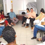 Servidores discutem implantação de sistema eletrônico de compras na PMA - Fotos: Abmael Eduardo  AAN
