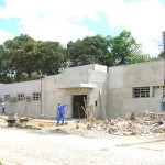 Obra da unidade de saúde da Palestina será concluída em novembro - Fotos: Wellington Barreto  AAN