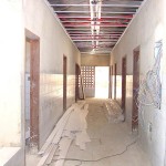 Obra da unidade de saúde da Palestina será concluída em novembro - Fotos: Wellington Barreto  AAN
