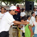 Crianças da rede municipal de ensino participam de atividades recreativas  - Fotos: Abmael Eduardo  AAN