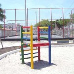 Urbanização da praça da avenida Tancredo Neves agrada moradores - Fotos: Abmael Eduardo  AAN