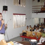 Diretor de Trânsito da SMTT realiza palestra na Faculdade Pio X - Fotos: Lindivaldo Ribeiro  AAN