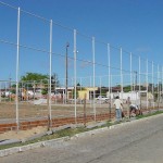 Prefeitura constrói campo de futebol no Anchietão - Fotos: Abmael Eduardo  AAN