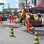 Ruas dos bairros América e Siqueira Campos recebem serviços de drenagem - Fotos: Wellington Barreto  AAN