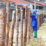 Principal espaço de lazer do bairro América começa a ser reurbanizado - Fotos: Wellington Barreto  AAN