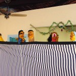 Teatro de bonecos é atração na festa de Natal do centro Berenice Campos - Fotos: Wellington Barreto  AAN