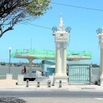 Ponte do Imperador está recebendo nova pintura e instalação elétrica - Fotos: Wellington Barreto  AAN  Agência Aracaju de Notícias