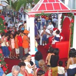 Papai Noel recebe a chave da cidade - Fotos: Abmael Eduardo  AAN  Agência Aracaju de Notícias