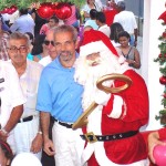 Papai Noel recebe a chave da cidade - Fotos: Abmael Eduardo  AAN  Agência Aracaju de Notícias