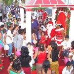 Papai Noel recebe a chave da cidade - Fotos: Abmael Eduardo  AAN  Agência Aracaju de Notícias