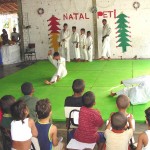 Peti realiza comemoração natalina com crianças do Augusto Franco - Fotos: Abmael Eduardo  AAN  Agência Aracaju de Notícias