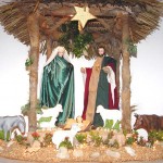 Prefeitura mantém tradição religiosa dos presépios  - Foto: Wellington Barreto  AAN  Agência Aracaju de Notícias  Presépio da sede da Prefeitura de Aracaju
