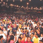 Prefeito abre oficialmente as atividades do Projeto Verão 2003 em Aracaju - Fotos: Wellington Barreto  AAN