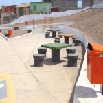 Praça do bairro Lamarão está praticamente concluída - Fotos: Wellington Barreto  AAN