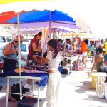 Feira de artesanato do Projeto Verão 2003 gera renda para comerciantes - Fotos: Wellington Barreto  AAN