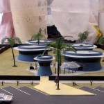 Maquetes da Ponte do Imperador e Museu dos Náufragos estão expostas na Feira de Sergipe - Fotos: Wellington Barreto  AAN
