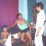 População do Jardim Centenário recebe orientação odontológica em casa - Fotos: Abmael Eduardo  AAN