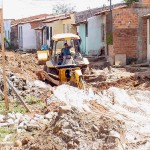 Loteamento Ângela Catarina recebe serviços de drenagem e pavimentação - Fotos: Abmael Eduardo  AAN