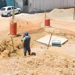 Obras de drenagem em andamento no bairro América  - Sistema de drenagem escoará água da chuva  Foto: AAN  Agência Aracaju de Notícias