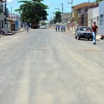 Obras da rua Distrito Federal continuam em andamento - Fotos: Wellington Barreto  AAN