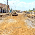 Metade das obras na avenida Santa Gleide já foi concluída - Fotos: Wellington Barreto  AAN