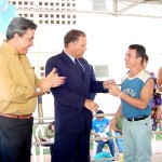 Prefeito entrega o condomínio residencial Costa Norte na rua Alagoas  - Fotos: Wellington Barreto  AAN