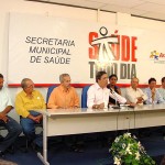 Prefeito Marcelo Déda anuncia nove dos 11 novos secretários municipais - Fotos: Wellington Barreto  AAN