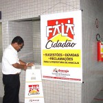 Urnas do Fala Cidadão são instaladas no aeroporto  - Foto: Abmael Eduardo  AAN