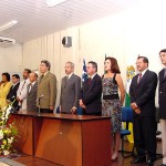Sete novos secretários municipais foram empossados hoje - Fotos: Wellington Barreto  AAN