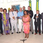 Prefeito empossa Rosangela Santana como secretária de Educação - Fotos: Abmael Eduardo  AAN