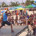 prática de esportes e shows musicais encerram hoje o Projeto Verão - Fotos: Abmael Eduardo  AAN